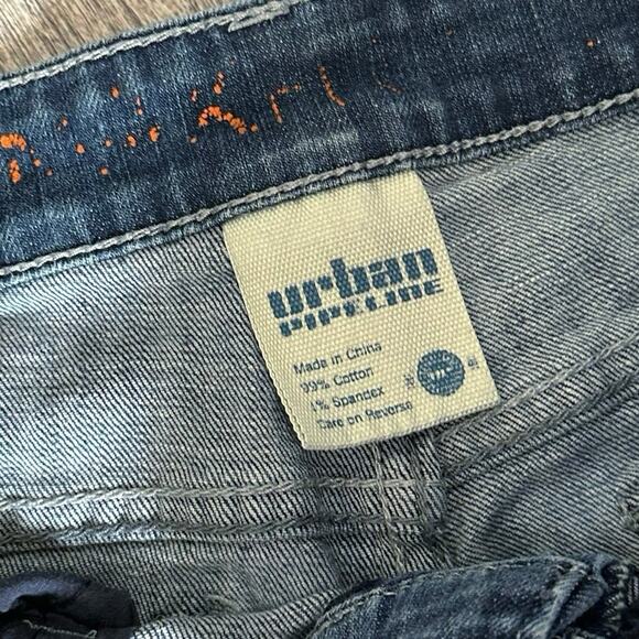 Urban Pipeline Slim Straight Fit Blue Jeans Mens 30 (31X31) Low Rise Medium Wash - Picture 6 of 7